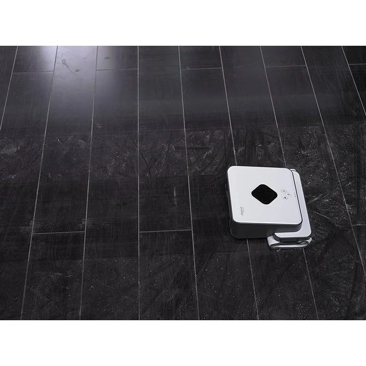 iRobot Braava 390t Saugroboter mit Wischfunktion, verwendet Einwegtücher und waschbare Reinigungstücher, weiß – Bild 9