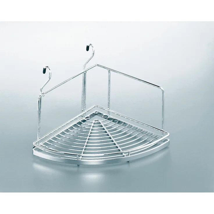 Kesseböhmer LINERO K 16 Eckablage für Relingsystem edelstahlfarbig - Kesseböhmer Relingsystem 16 mm