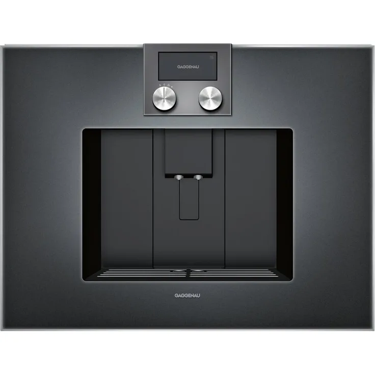 Gaggenau CM450102, Serie 400, Einbau-Kaffee-Vollautomat, Anthrazit, mit Milchsystem und integriertem Mahlwerk
