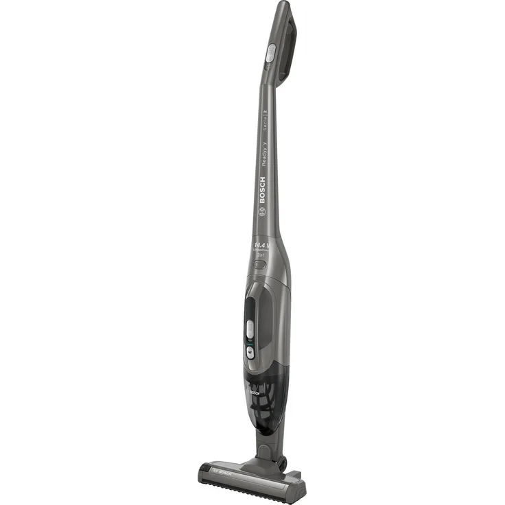 Bosch Serie 2 BBHF214G Handstaubsauger, 35 min Akkubetrieb, beutellos, grau