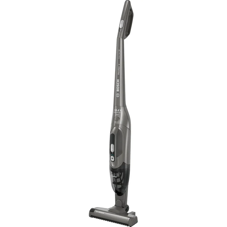Bosch Serie 2 BBHF214G Handstaubsauger, 35 min Akkubetrieb, beutellos, grau – Bild 1