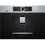 Bosch CTL636ES6 Einbau-Kaffee-Vollautomat Serie 8 - 2.4- 59.4 cm - One-Touch Zubereitung - HomeConnect - edelstahl, mit Milchsystem und integriertem Mahlwerk