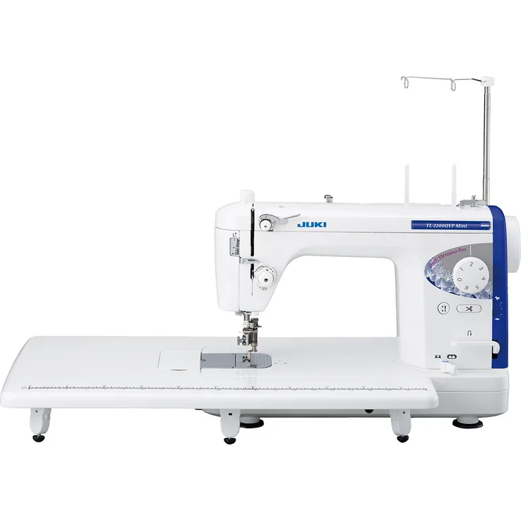 Juki TL-2200QVP Mini Mini- 1 Nähprogramm Fadenscheider Nadeleinfädler Mini-Nähmaschine, weiß