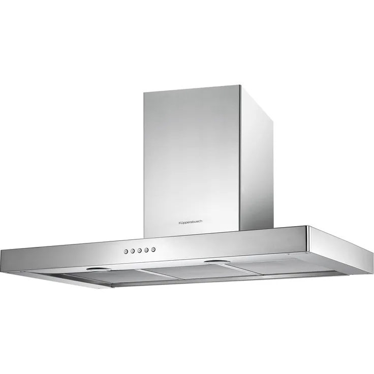 Küppersbusch DW 9340.0 (Serie E) Dunstabzugshaube, A+, Abluft und Umluft, Wandmontage, 5 Gebläsestufen