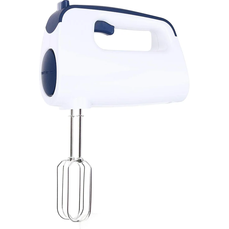 Emerio HMS-113257.2 Handmixer-Set mit revolutionärem 1-Finger-Speed-Control, Weiß-Blau – Bild 2