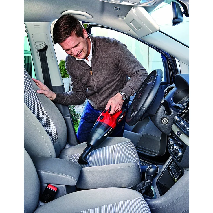 Einhell Akku-Handstaubsauger TE-VC 18 Li-Solo Power X-Change PXC (Lithium-Ionen, 540 ml-Staubfangbehälter, inkl. 3 Düsen, Verlängerung, Wandhalterung, ohne Akku und Ladegerät) – Bild 5