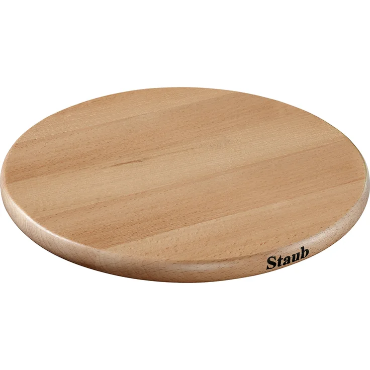 STAUB Accessoires Magnetischer Topfuntersetzer, rund 23 cm, Holz