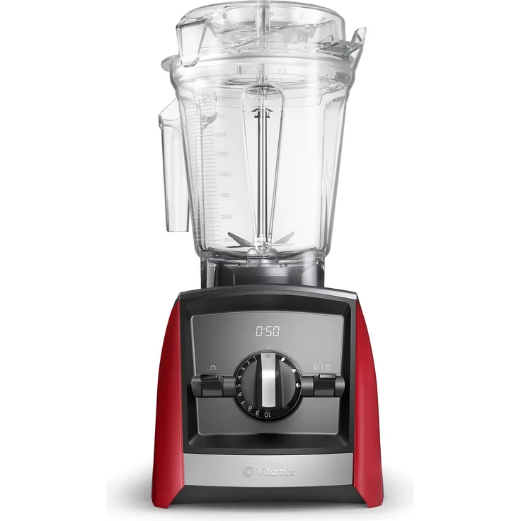 Vitamix A2500i Ascent Series Standmixer, 100% Tritan-Kunststoff (BPA-frei), 2 liters, rot