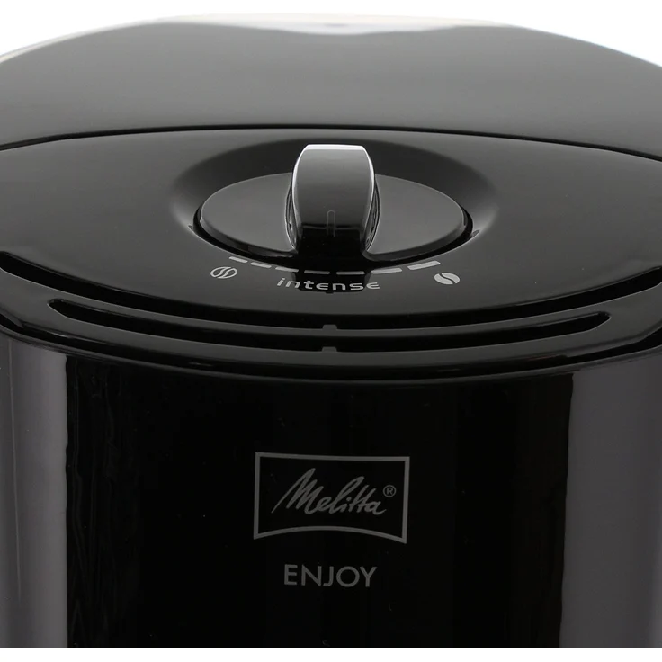 Melitta Enjoy Therm 1017-06, Filterkaffeemaschine mit Thermkanne, AromaSelector, Schwarz Filter-Kaffeemaschine, Kunststoff, 1.1 liters – Bild 2