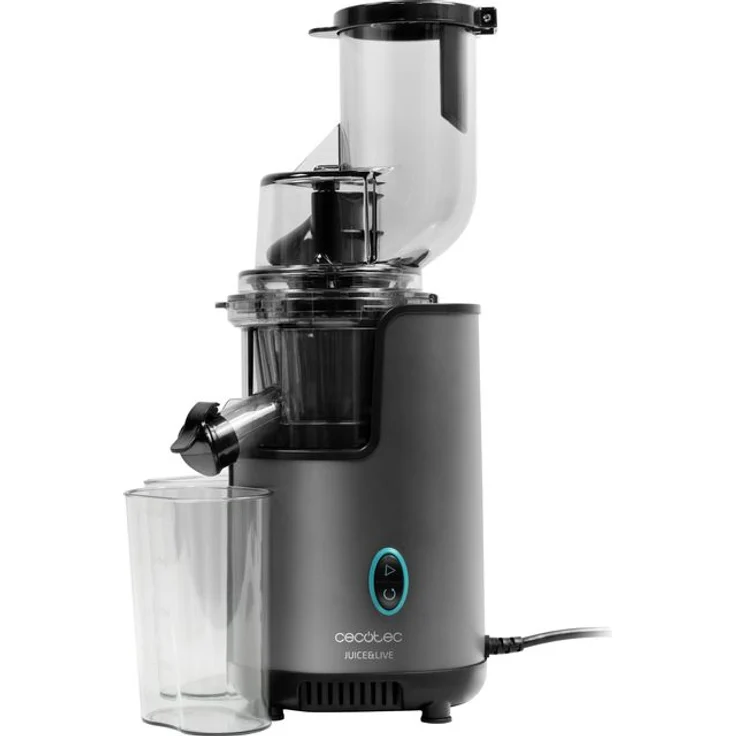 Cecotec Juice&Live 2500 EasyClean Entsafter, 200W,  inkl. Kanne, schwarz