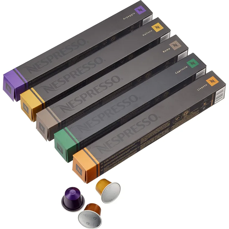 Nespresso SORTIMENT - 50 ESPRESSO KAPSELN, 250 g