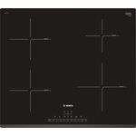 Bosch PIE631FB1E Induktionskochfeld, Einbaugerät, Autark, Betriebsart elektrisch, 4 Kochstellen, 17 Leistungsstufen, Breite 59,8 cm, Touch-Control, Material Glaskeramik, schwarz