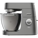 Kenwood Chef XL Titanium KVL8320S Küchenmaschine, 6,7 l Edelstahl Schüssel mit Innenbeleuchtung, Interlock-Sicherheitssystem, 1700 Watt, inkl. 5-Teiligem Patisserie-Set und Glas-Mixaufsatz, silber, Serie: Titanium Chef XL