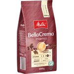 Melitta Ganze Kaffeebohnen, 100 % Arabica, starkes Aroma, intensiver Geschmack, Stärke 4, BellaCrema Intenso, 1 kg