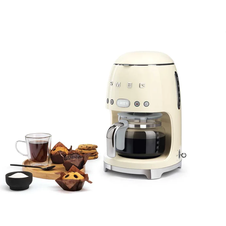 Smeg DCF02CREU Filterkaffeemaschine, 1,4 l, creme – Bild 5