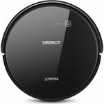 Ecovacs Deebot D601 Saugroboter, 110 min Akkubetrieb, App- und Sprachsteuerung, Fernbedienung, schwarz