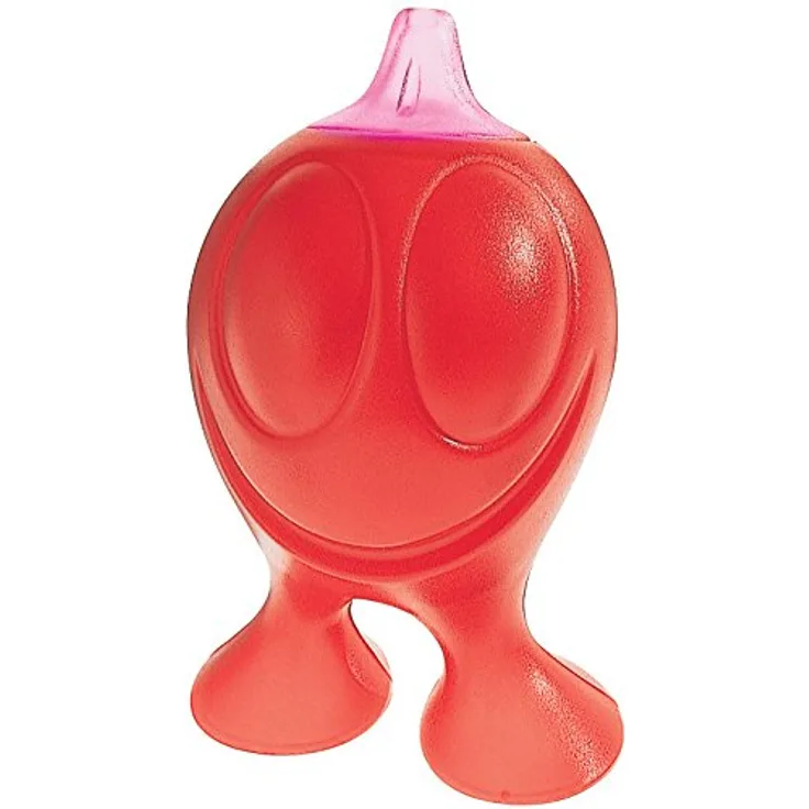 Alessi ''GINO ZUCCHINO'' Zuckerspender aus thermoplastischem Harz, rot