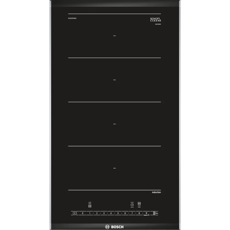 Bosch PXX375FB1E, Kochfeld, Einbaugerät, Autark ja, Betriebsart elektrisch, Anzahl Kochstellen 2 – Bild 1