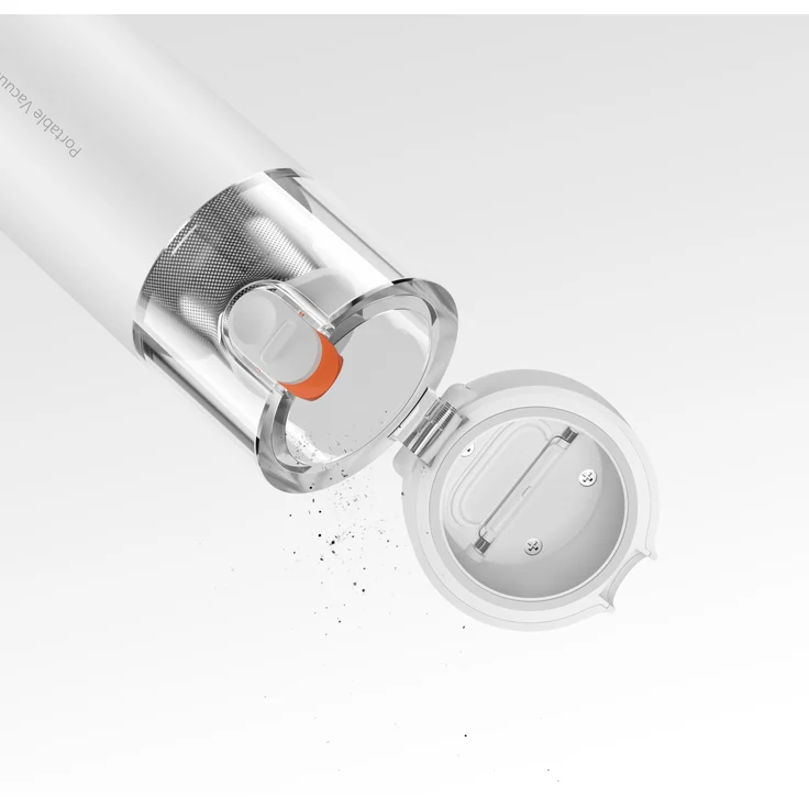 Xiaomi Mi Vacuum Cleaner Mini BHR4562GL Kleinstaubsauger, 30 min Akkubetrieb, 6.000 Pa Saugleistung, 8.800 Umdrehung pro min, HEPA-Filter, weiß – Bild 2