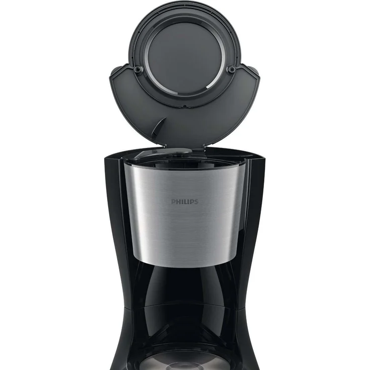 Philips HD7459-20 Daily Filter-Kaffeemaschine, Timer, schwarz-metall – Bild 3