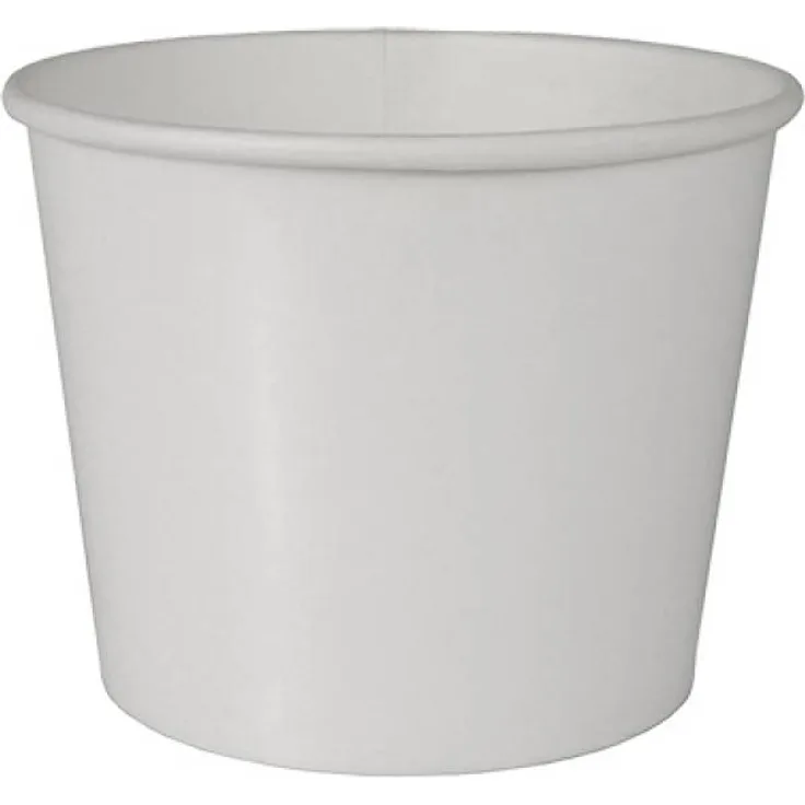 500 Suppenbecher, Pappe To Go rund 500 ml Ø 11 cm · 8,3 cm weiss