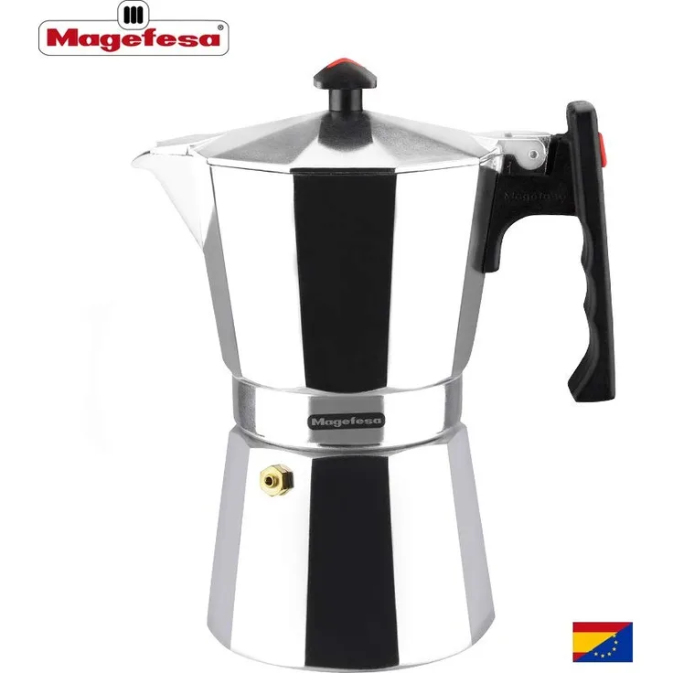 Magefesa 2454140031 Espressokocher Aluminium Kolumbien 12tzs INOX