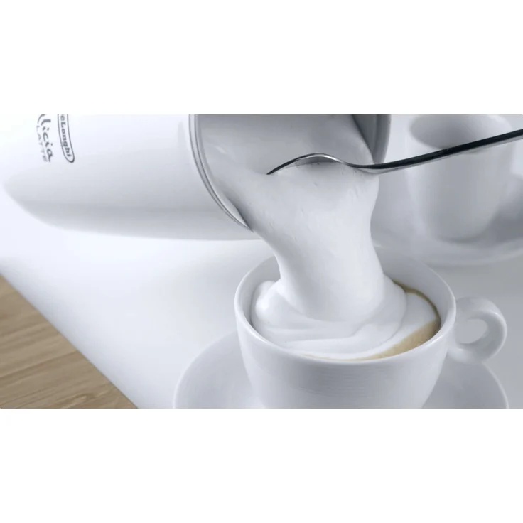 De'Longhi EMF 2.W Alicia Latte Milchaufschäumer, weiß – Bild 3