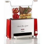 Ariete 730 Steak House Grill, 1300, Rosso-Acciaio