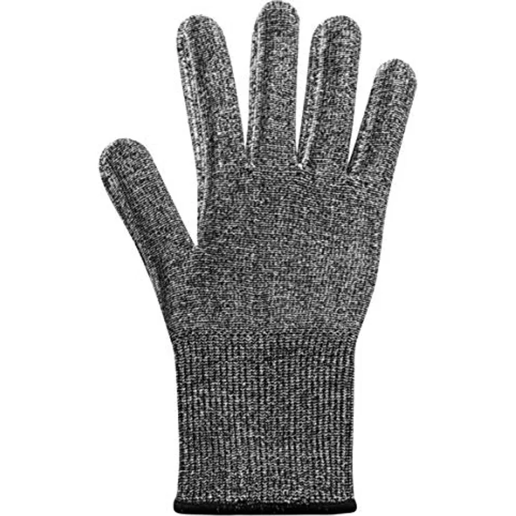 Microplane Schutzhandschuh Universalgröße Schnittfester Handschuh Grau 1 Stück 34027