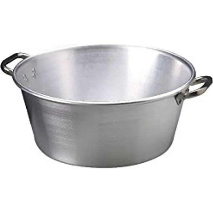 Agnelli Pentole Schale Aluminium für Marmeladengläser Dicke 3 mm 65 cm