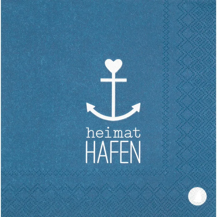 Räder Serviette Meer Als Worte- Heimathafen 33X33Cm