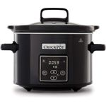 Crockpot CSC061X Crock-Pot Digitaler Schongarer mit 2,4 L Fassungsvermögen, 2.4 liters, schwarz