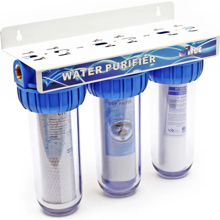 Naturewater NW-BR10B4 3-Stufenfilter 20.67 mm (1-2') Sedimentfilter Aktivkohleblock Aktivkohlegranul