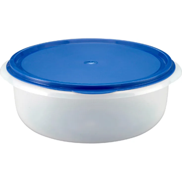 axentia Teigschüssel mit Plopp-Deckel - Hefeteigschüssel rund - Schüssel transparent - Salatschüssel groß - Plastikschüssel 6 Liter - Kunststoffschüssel flach & verschließbar, spülmaschinenfest