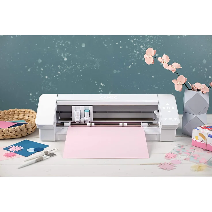 Silhouette America SILH-CAMEO-4-WHT-5T Silhouette Cameo 4 Schneideplotter, Weiß, 30,5 cm Schneidebreite – Bild 4
