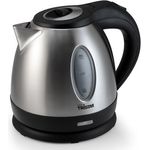 Tristar Edelstahl Wasserkocher mit 1,2 Liter Fassungsvermögen - 360° rotierbar mit Wasserstandsanzeige, WK-1323