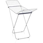 Leifheit Standtrockner Classic Siena 180 Easy Aluminium, robuster Wäscheständer für drinnen und draußen, Flügelwäschetrockner mit 18m Trockenlänge für 2 Waschmaschinenladungen Wäschetrockner