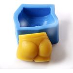World Of Moulds Backform für Bikiniunterseite, Silikon, 7,5 x 6 x 3,7 cm