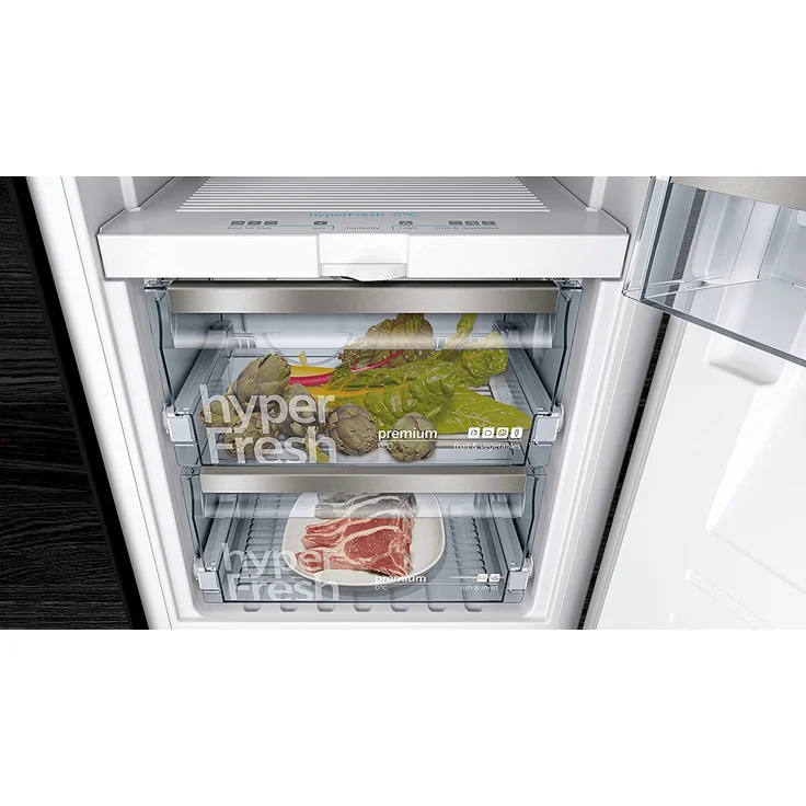 Siemens iQ700 KI41FADE0 Kühlschrank, Einbau, weiß, Schnellkühlen, 0-Grad-Zone, LED, Breite 55.8 cm – Bild 4