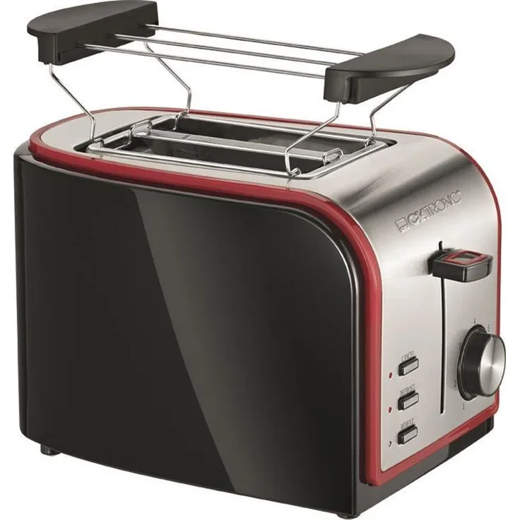 Clatronic TA3557 schwarz-rot