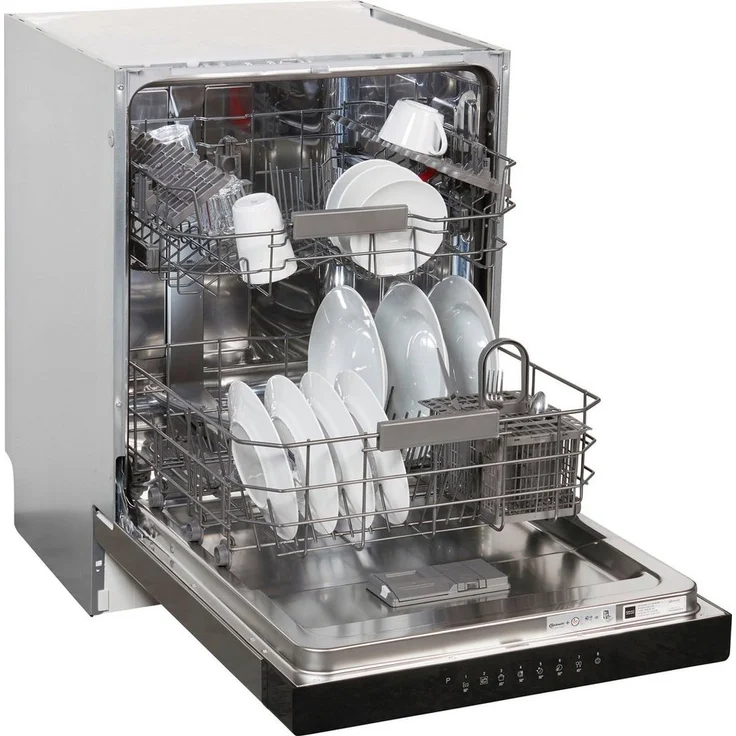 Bauknecht BUC 3C26 X, Geschirrspüler, E, Geräuschemissionsklasse C, Geräuschemissionen 46 Dezibel – Bild 3