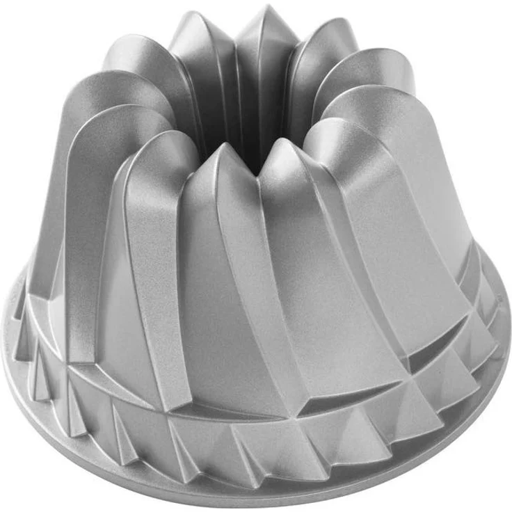 NordicWare Backform Gugelhupf, Aluminium, Silber, 22,9 x 22,9 x 10,2 cm