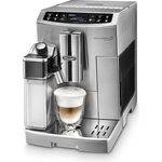 De'Longhi Primadonna S Evo ECAM 510.55.M Kaffeevollautomat mit Milchsystem und integriertem Mahlwerk, Cappuccino und Espresso auf Knopfdruck, 2,8 Zoll Touchscreen Display und App-Steuerung, Edelstahlgehäuse, silber