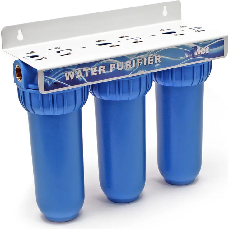 Naturewater NW-BR10B5 3-Stufenfilter 32.89 mm (1') Sedimentfilter Aktivkohleblock Aktivkohlegranulat