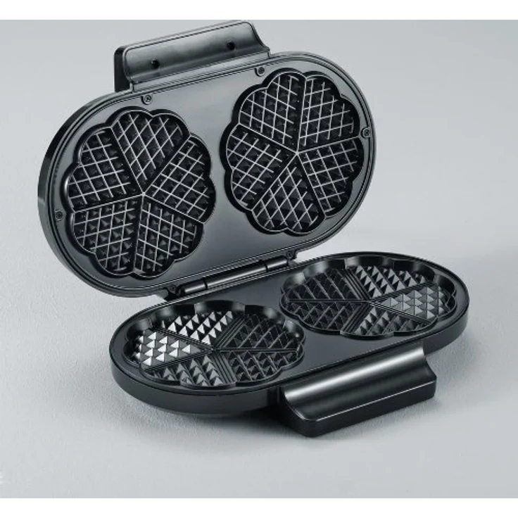 SEVERIN WA 2106 Doppel-Waffelautomat 1.200 W, Doppelwaffelplatte schwarz – Bild 2
