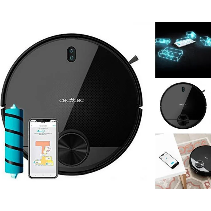 Roboterstaubsauger Cecotec Conga 3590 2300 Pa 3200 mAh WiFi Schwarz