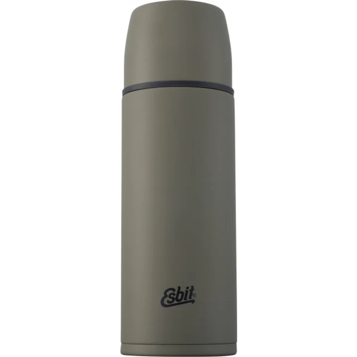 Esbit Isolierflasche | Edelstahl | BPA-Frei | Schwarz, Oliv, Weiß | 1L & mehr | Reise, Outdoor, Angeln | Tee, Kaffee – Bild 1