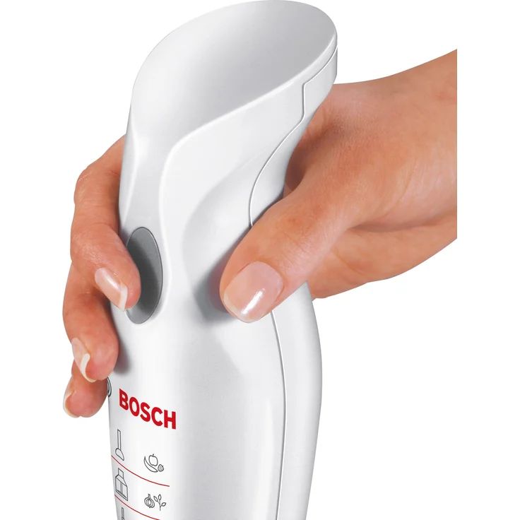 Bosch MSM6B100 Stabmixer 280 Watt, ergonomische Form, weiß – Bild 4