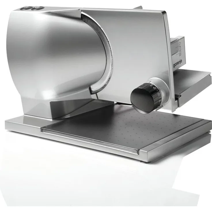 Gorenje R901A Allesschneider, 140W, 2-in-1-Solingen-Klinge, Edelstahl, Schnittbreite bis zu 15mm, edelstahl