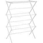 AmazonBasics Klappbarer Wäscheständer, Weiß